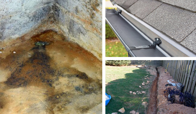 Gutter Extensions, Restoring, Repairing Foot Drain Services