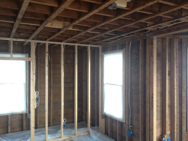 Prep Work - Before Spray Foam Insulation